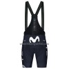 Set Fietsshirt + Korte Koersbroek 2023 Movistar Team Blauw